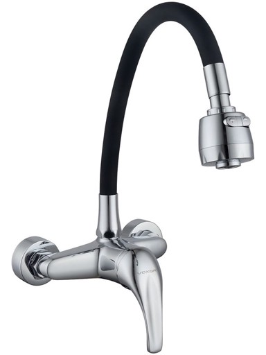 VOXORT Miješalica za sudoper zidna black