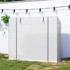 HOMESTAR Staklenik 200x76x168 cm, zelen