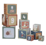 LITTLE DUTCH Piramida za slaganje, Forest Friends