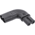 INLINE Adapter za napajanje C8 na C7, crni