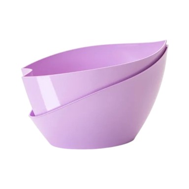 PLASTIA Pastelno plava samozalijevajuća tegla za cvijeće Doppio