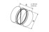 HACO Metalni nepovratni ventil ZKK 0641 / Ø100 mm