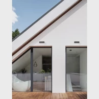 Vanjska zidna svjetiljka, LED, 10W, 3000K, 302 lm, IP65, antracit, NL9492590