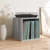 Kutija za vinilne albume, 2 kom., 37x36,5x38 cm, siva sonoma