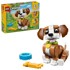 LEGO Konstrukcijski set Creator 3 in 1 Cute Animals Playful Puppy Dog 31382