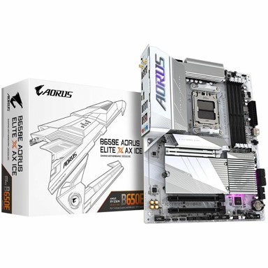 GIGABYTE Matična ploča B650E A ELITE X ICE, AM5, DDR5, ATX