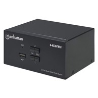 MANHATTAN HDMI switch s 2 porta, crni