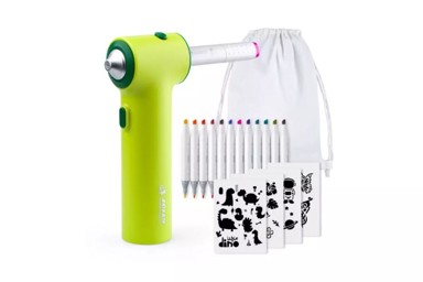 Set za ukrašavanje tkanina AIRBRUSH CREATIVE SET