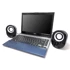 EQUIP Stereo zvučnici 2.0 245333, crno-bijeli