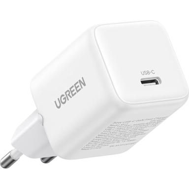 UGREEN Kućni punjač, 30 W, USB-C, GaN, bijeli