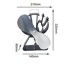 TURBO FAN Ventilator za kamin Triangel 622N, 2 lopatice, nikl