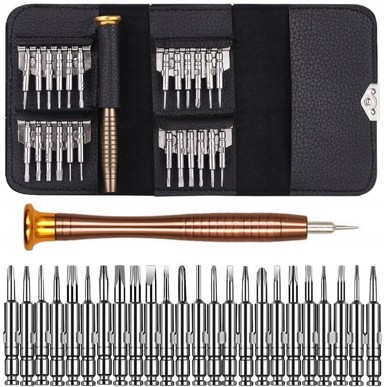 Set preciznih odvijača 25W1, torx
