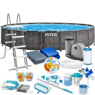 INTEX Montažni bazen 549×122 cm, 21u1