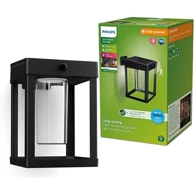 PHILIPS Zidna svjetiljka Camill, UE, 1,4W, 3000 K, IR, crna