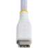 STARTECH USB-C kabel USB2CC1MNCBRWH, USB 2.0, 1 m, 60 W, bijeli
