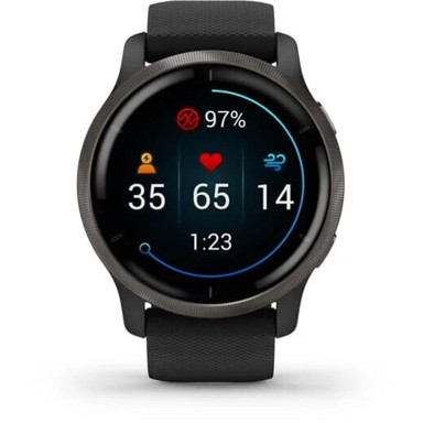 GARMIN Pametni sat Venu 2, sivo/crni