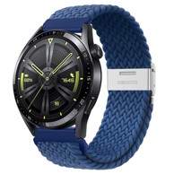 B-STRAP Elastic Nylon 2 remen za Huawei Watch 3 / 3 Pro, cold blue