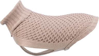 TRIXIE Pulover za pse Norwood XXS bež, 21 cm