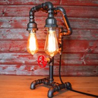 Stolna svjetiljka Industrial Retro Vintage Steampunk Edison 