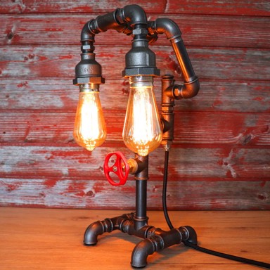 Stolna svjetiljka Industrial Retro Vintage Steampunk Edison 