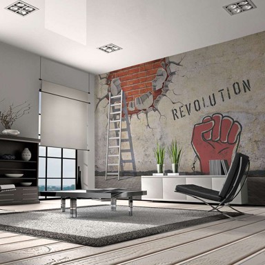 Foto tapeta The invisible hand of the revolution 200x154