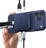 ORICO Priključna stanica, 6 u 1, magnetska, USB-C, M.2 NVMe SSD, 4K HDMI, 100 W PD, USB-A/C 10 Gbps, audio