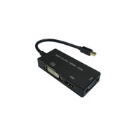 ROLINE Adapter Mini DisplayPort na VGA/DVI/HDMI, aktivni, 0,1 m