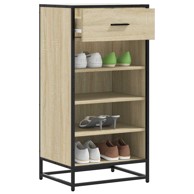 Stalak za cipele 48 x 38 x 97,5 cm, konstruirano drvo, sonoma hrast