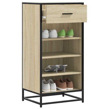 Stalak za cipele 48 x 38 x 97,5 cm, konstruirano drvo, sonoma hrast