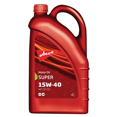 ADECO Motorno ulje Super SAE 15W-40 Delta-5, 4 L
