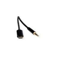 ROLINE Adapter USB-C - 3.5mm audio, M/M, 3m