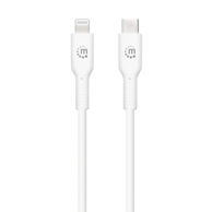 MANHATTAN Kabel, USB-C (M) na Lightning (M), bijeli, 1m