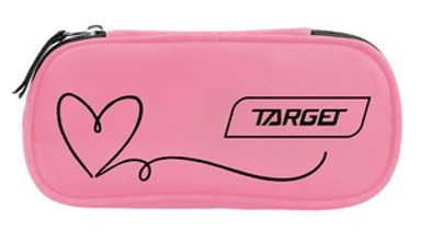 TARGET Pernica, COMPACT, PINK HEART, prazna