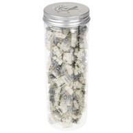 DUCKY Prekidači za tipkovnicu Gateron G Pro, srebrni, 110 komada, 3-Pin, MX-Stem