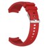 B-STRAP Silicone Davis remen za Garmin Vivoactive 4, dark red