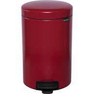BRABANTIA Kanta za smeće s pedalom Newicon, 12,0 L, crvena