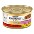GOURMET Hrana za mačke Duo, govedina i piletina, 85 g
