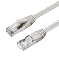 Mrežni spojni kabel, S/FTP, kategorija 6A, duljina 0,25 m, LSZH, siva