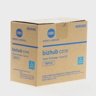 KONICA MINOLTA Toner za printer TNP-51C A0X5455, cyan