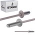 Aluminijska otvorena zakovica 3,2x8 mm RAL9007