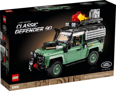 LEGO Icons, Klasični Land Rover Defender 90, 10317