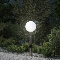 Stupić sa senzorom i utičnicom, 80 cm, IP44, nehrđajući čelik