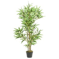 Umjetno stablo bambusa, 828 listova, 150 cm, zeleno