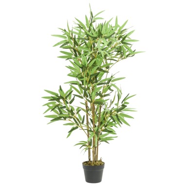 Umjetno stablo bambusa, 828 listova, 150 cm, zeleno