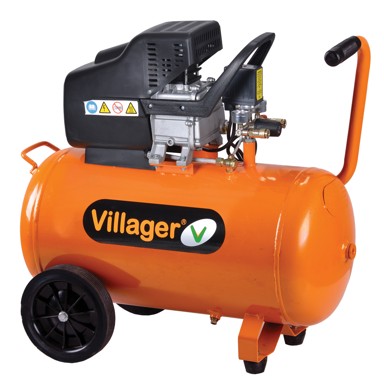 VILLAGER Uljni kompresor 50L VAT
