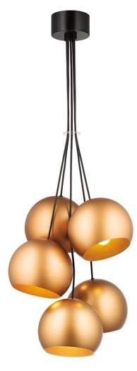 Visilica PD301-5, ružičasto/zlatna