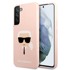 KARL LAGERFELD Maska Silicone Karl's Head za Samsung Galaxy S22+ KLHCS22MSLKHPI, roza