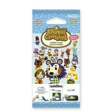 NINTENDO Interaktivna Igračka Animal Crossing kartice, 3 paketića