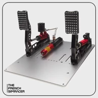 SIMAGIC Pedale P2000 Hydraulic Crimson Edition, 2 pedale, 100KG loadcell, aluminijska konstrukcija, podesive postavke