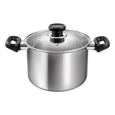 TESCOMA Lonac od nehrđajućeg čelika s poklopcem prikladni za indukcijsko kuhalo 4 l Brava